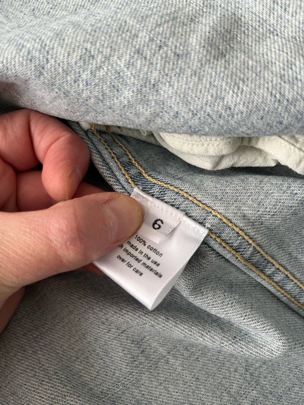 Rachel Comey Light Blue Denim Trench Coat - Picture 7 of 9